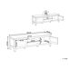 Beliani Mueble TV ATOCA Beliani Mueble TV ATOCA Blanco/ Beige