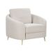 Beliani Sillón TROSA Beliani Sillón TROSA Beige