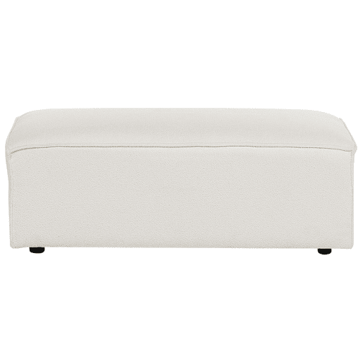 Repousa-pés HELLNAR Bouclé Branco creme Repousa-pés HELLNAR Bouclé Branco creme
