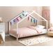 Beliani Cama infantil Madera de pino ORLU 94x207 Beliani Cama infantil Madera de pino ORLU 94x207 Blanco