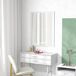Espejo de Pared MDF, Vidrio HOMCOM, hogar - decoración Espejo de Pared MDF, Vidrio HOMCOM, hogar - decoración Blanco