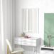 Espejo de Pared MDF, Vidrio HOMCOM, hogar - decoración Espejo de Pared MDF, Vidrio HOMCOM, hogar - decoración Blanco