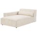 Beliani Chaise longue derecho Terciopelo HELLNAR Beliani Chaise longue derecho Terciopelo HELLNAR Beige