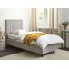 Beliani Cama ajustable Poliéster DUKE II 90x216 Beliani Cama ajustable Poliéster DUKE II 90x216 Beige