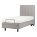 Beliani Cama ajustable Poliéster DUKE II 90x216 Beliani Cama ajustable Poliéster DUKE II 90x216 Beige