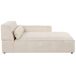 Beliani Chaise longue izquierdo Terciopelo HELLNAR Beliani Chaise longue izquierdo Terciopelo HELLNAR Beige