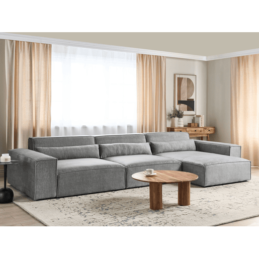 Beliani sofá modular Poliéster HELLNAR Beliani sofá modular Poliéster HELLNAR