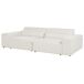 Beliani Sofá de 2 plazas Bouclé HELLNAR Beliani Sofá de 2 plazas Bouclé HELLNAR Blanco/ Beige