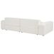 Beliani Sofá de 2 plazas Bouclé HELLNAR Beliani Sofá de 2 plazas Bouclé HELLNAR Blanco/ Beige