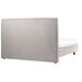 Beliani Cama ajustable Poliéster DUKE II 180x216 Beliani Cama ajustable Poliéster DUKE II 180x216 Gris Claro