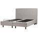 Beliani Cama ajustable Poliéster DUKE II 180x216 Beliani Cama ajustable Poliéster DUKE II 180x216 Gris Claro