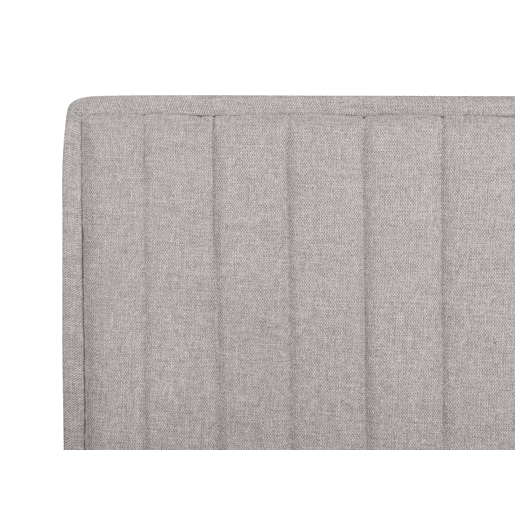 Cama ajustável Tecido DUKE II 180 x 200 cm Cinzento claro