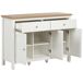 Beliani Aparador ATOCA Beliani Aparador ATOCA Blanco/ Beige