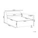 Beliani Chaise longue izquierdo Bouclé HELLNAR Beliani Chaise longue izquierdo Bouclé HELLNAR Blanco/ Beige