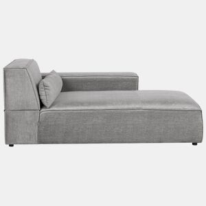 Beliani Chaise longue à esquerda Poliéster HELLNAR
