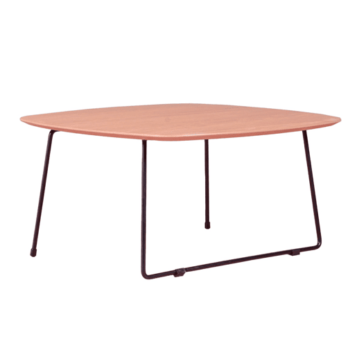 Mesa de centro quadrada em Madeira de Carvalho (80x80cm) - Modin