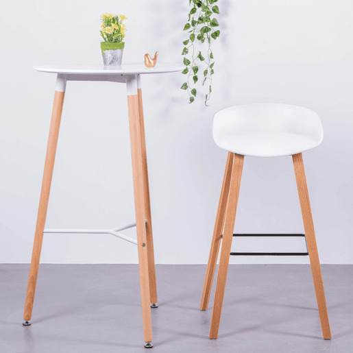 Mesa alta estilo Nordic (102cm) - Palermo Mesa alta estilo Nordic (102cm) - Palermo