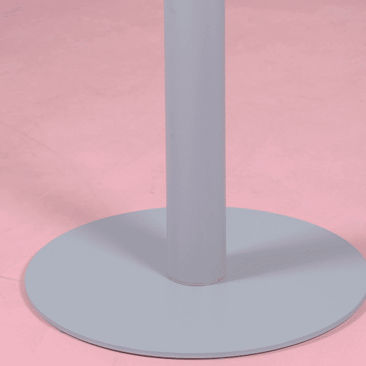 Mesa alta industrial em aço com 76 cm de altura - Brandon