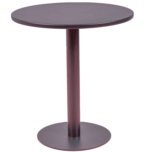 Mesa alta industrial em aço com 76 cm de altura - Brandon