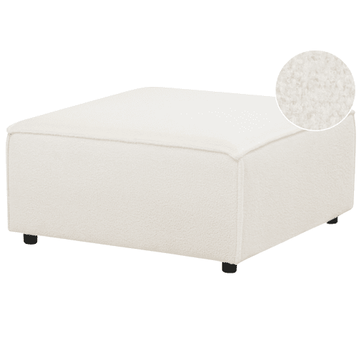 Repousa-pés ARDAL Bouclé Branco Repousa-pés ARDAL Bouclé Branco