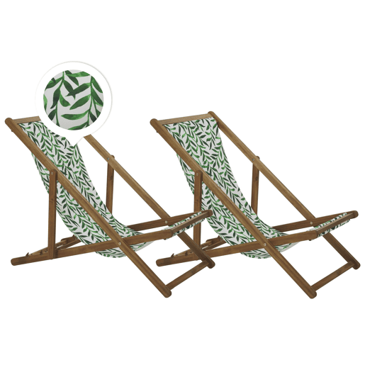 Beliani Cadeira loungerelax ANZIO