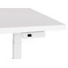 Beliani Escritorio regulable Destines 180x80 Beliani Escritorio regulable Destines 180x80 Blanco