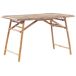 Beliani Mesa plegable MOLISE Beliani Mesa plegable MOLISE Marron