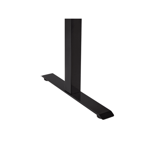 Secretária de pé ajustável eletricamente DESTINES Preto 180 cm 80 cm