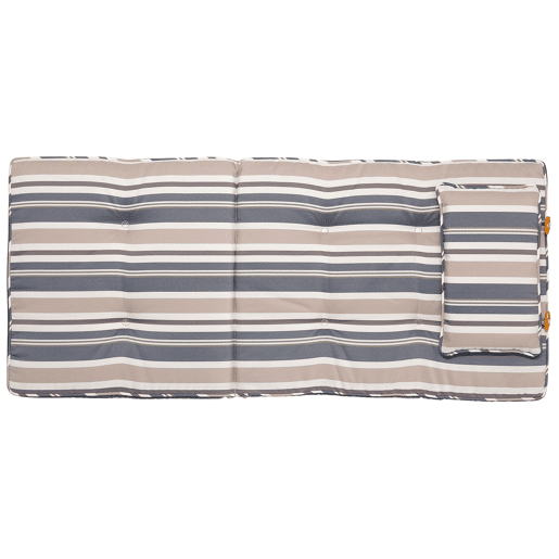 Conjunto de 8 almofadas de encostoassento MAUI 40 x 54 cm Multicolor