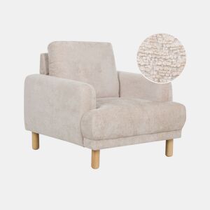 Poltrona TUVE Bouclé Creme