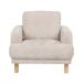 Beliani Sillón TUVE Beliani Sillón TUVE Beige