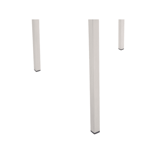 Conjunto de refeições de jardim 6 lugares GROSSETO Granito Polido CinzentoCreme