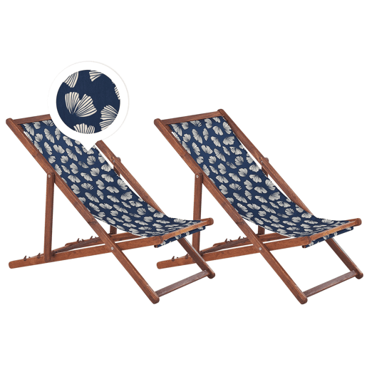 Beliani Cadeira loungerelax ANZIO
