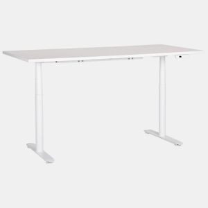 Secretária de pé ajustável eletricamente DESTINAS Branco 180 cm 80 cm