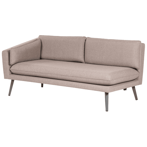 Beliani Sofá de jardim Poliéster LORETELLO