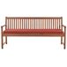 Beliani Banco Madera de acacia con certificado FSC® VIVARA Beliani Banco Madera de acacia con certificado FSC® VIVARA Rojo