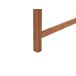 Beliani Banco Madera de acacia con certificado FSC® VIVARA Beliani Banco Madera de acacia con certificado FSC® VIVARA Rojo