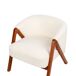 Beliani Sillón SKEI Beliani Sillón SKEI Blanco/ Beige