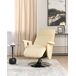Beliani Sillón reclinable PRIME Beliani Sillón reclinable PRIME Crema