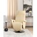 Beliani Sillón reclinable PRIME Beliani Sillón reclinable PRIME Crema
