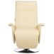 Beliani Sillón reclinable PRIME Beliani Sillón reclinable PRIME Crema