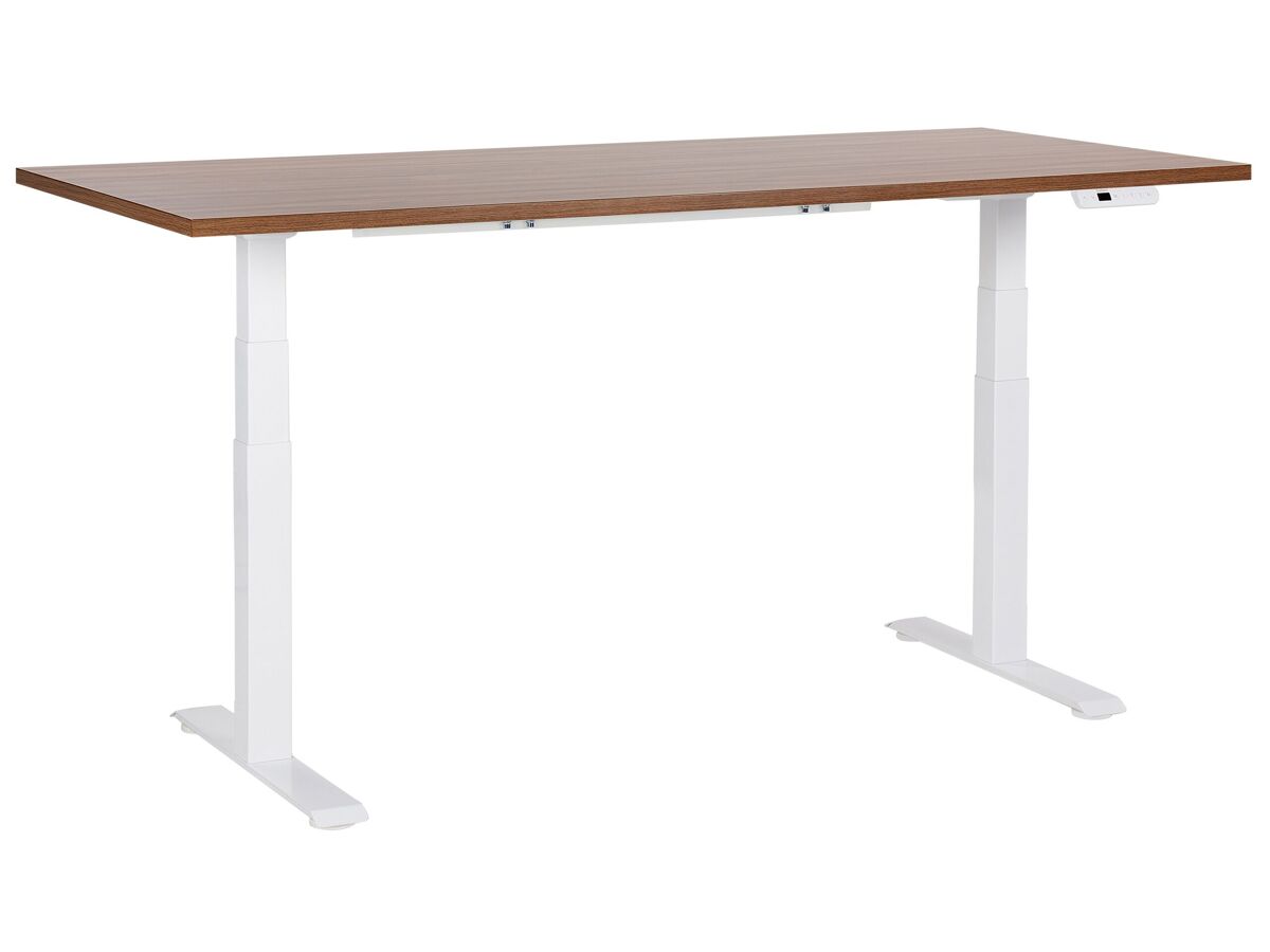 Beliani Escritorio regulable Destines 180x80 Marrón