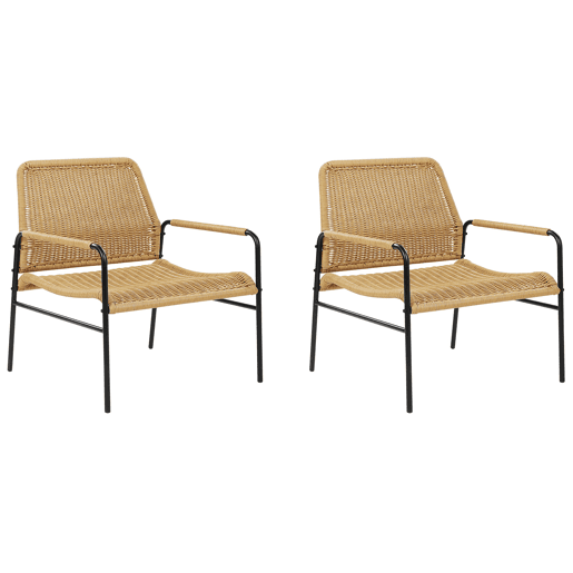 Beliani Poltrona PRASIMO Beliani Poltrona PRASIMO