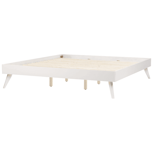 Cama sem cabeceira BERRIC 180 x 200 cm Branco