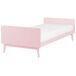 Beliani Cama Madera de pino BONNAC 95x210 Beliani Cama Madera de pino BONNAC 95x210 Azul Claro