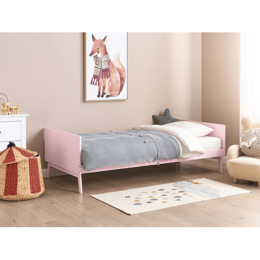 Cama Pinho BONNAC 90 x 200 cm Rosa pastel