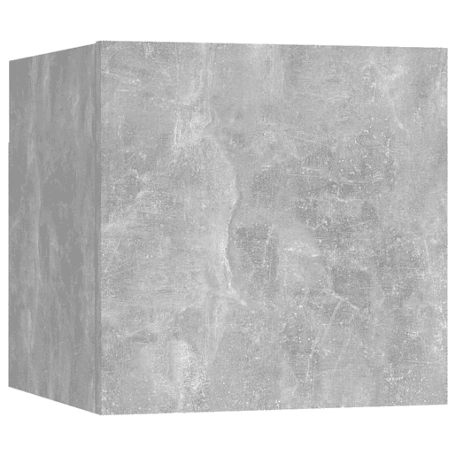 vidaXL Mesa de cabeceira derivados de madeira cinzento cimento vidaXL Mesa de cabeceira derivados de madeira cinzento cimento