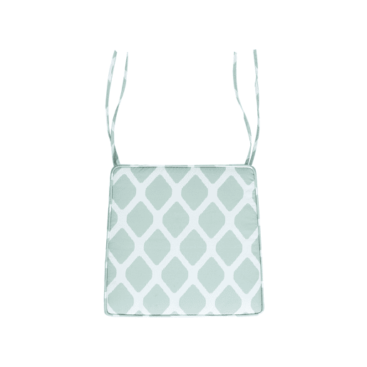 Conjunto de 2 almofadas de cadeira para jardim TERNI 37 x 34 cm Verde menta