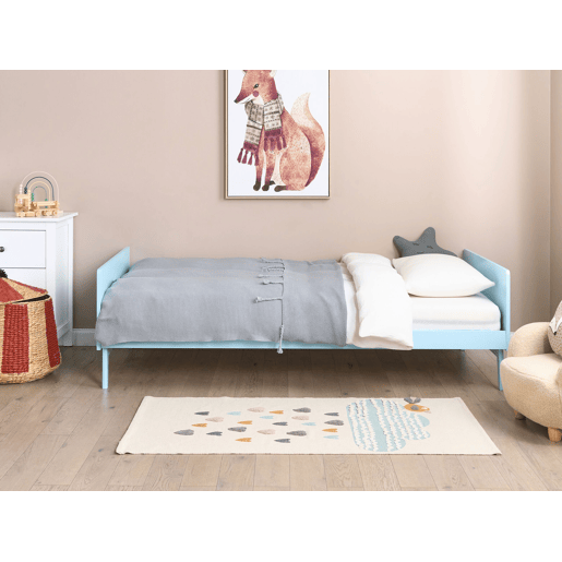 Cama Pinho BONNAC 90 x 200 cm Azul claro