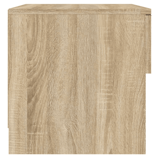vidaXL Mesas de cabeceira 2pcs derivados de madeira carvalho sonoma